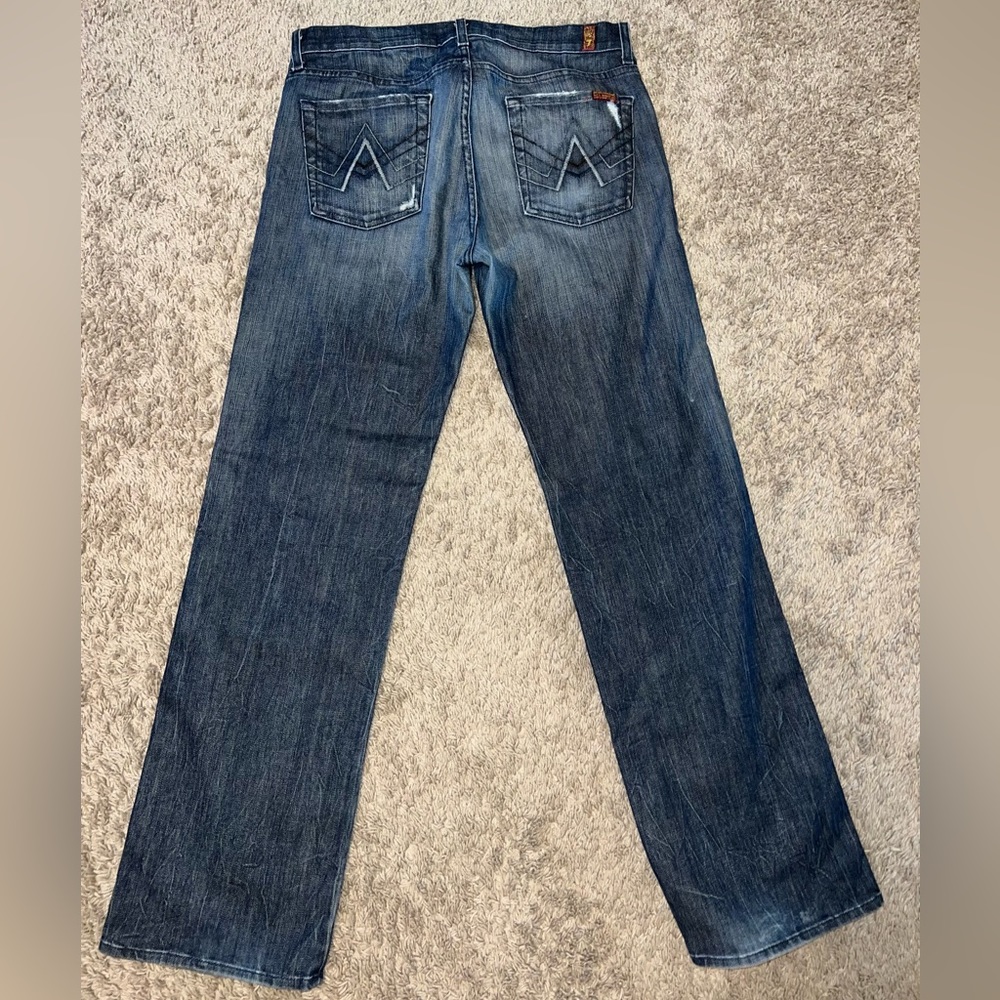 Mens Seven for all Mankind “A pocket” Jeans size 32